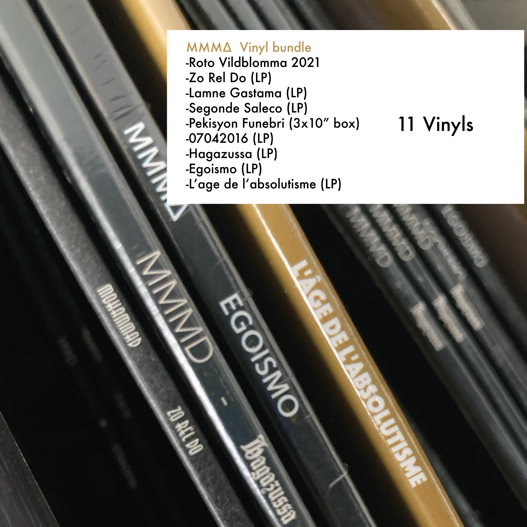 MMMD Vinyl bundle