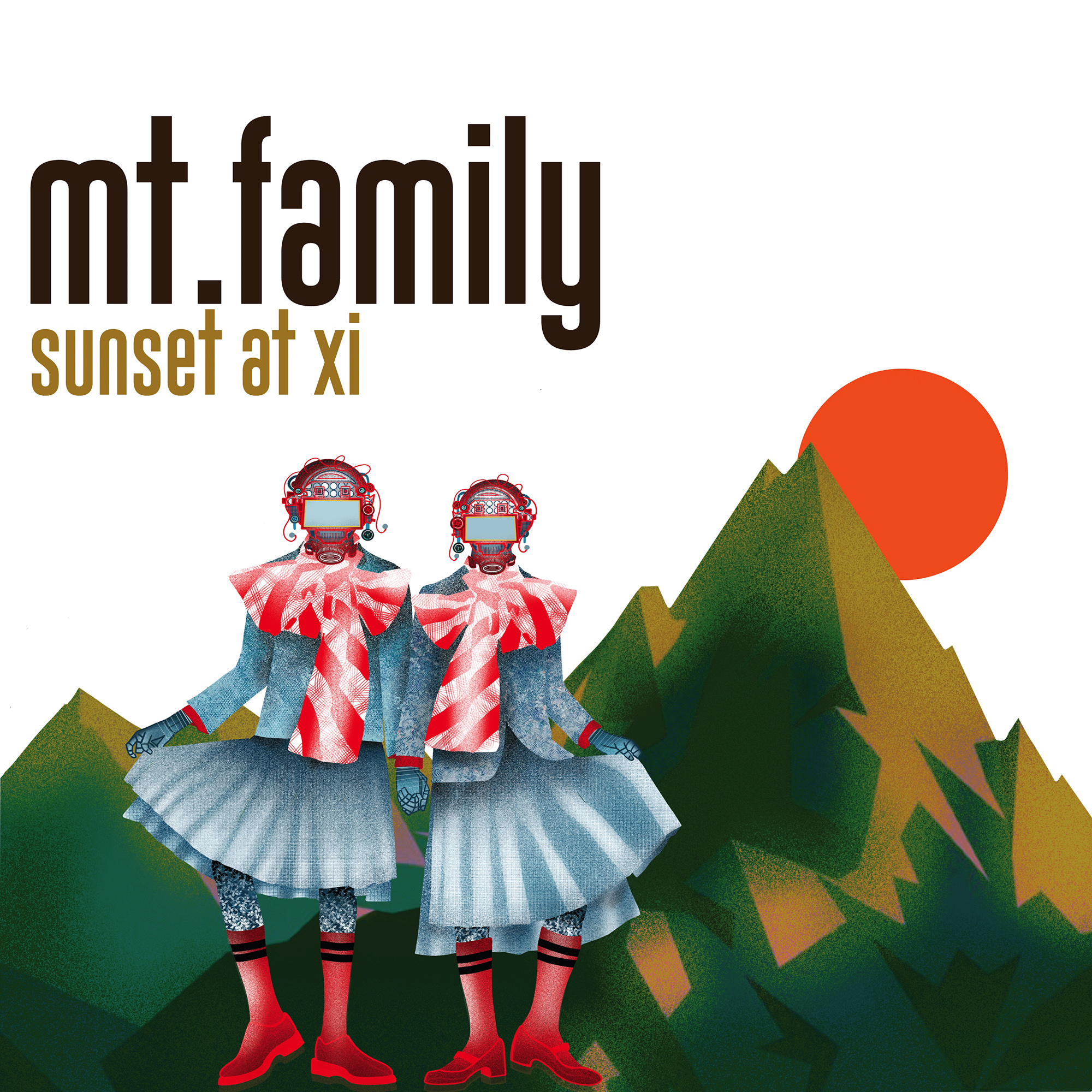 mt. family – Sunset at Xi